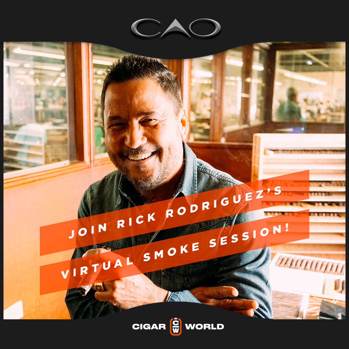 Join Rick Rodriguez’s Virtual Smoke Session Thursday 4/23 Featured Image