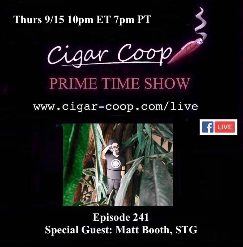 Announcement: Prime Time Episode 241 – Matt Booth, STG Image