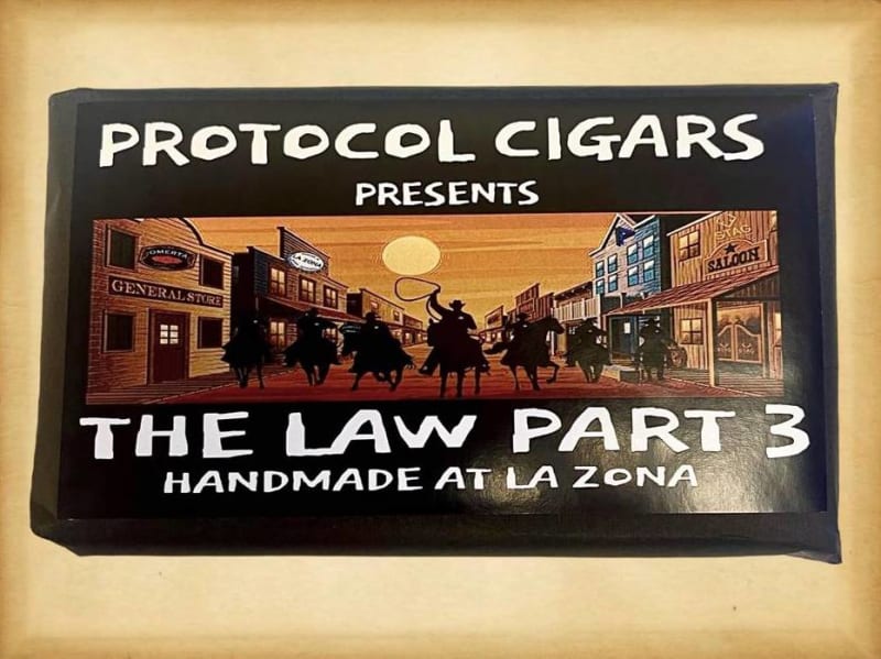 Cigar News: Protocol Cigars to Release The Law Part 3 Image