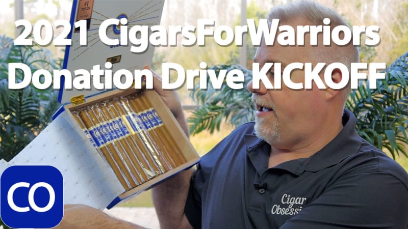 2021 Cigars For Warriors Donation Drive START Image