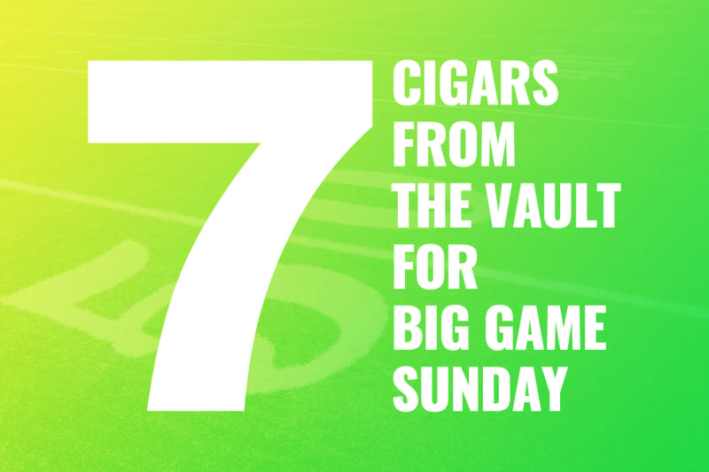 7 Cigars from the Vault for Big Game Sunday Image