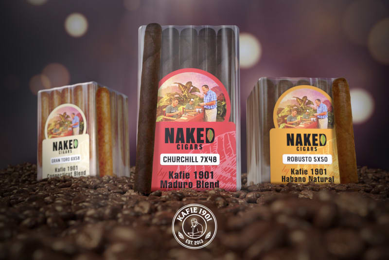 Kafie 1901 Introducing Naked Cigars Image