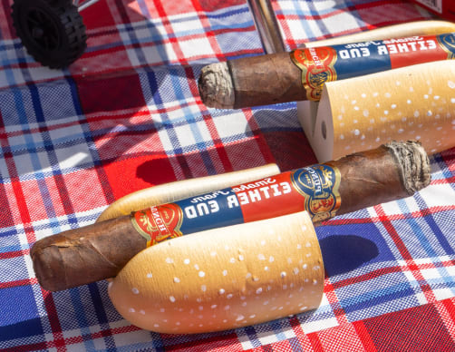 Picture of Hot dog bun Cigar Rest