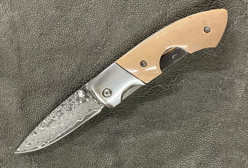 Scrim by HutcH Adds Cigar Knife with Mammoth Ivory Handle Image