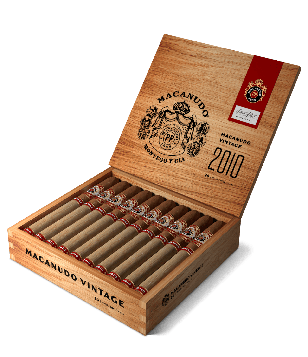 Macanudo Vintage 2010 Box Image