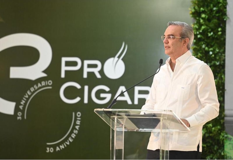 Cigar News: Procigar Celebrates 30th Anniversary with Dominican Republican President Luis Abinader Image