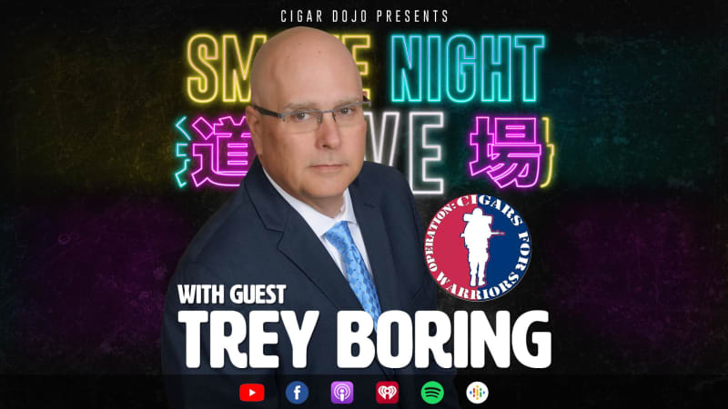 Smoke Night LIVE – Cigars for Warriors Trey Boring Image