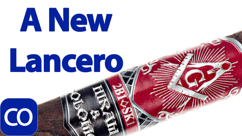 Hiram & Solomon Veiled Prophet Lancero Cigar Review Image