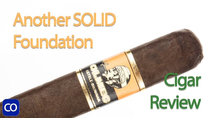 Foundation Olmec Maduro Robusto Cigar Review Image