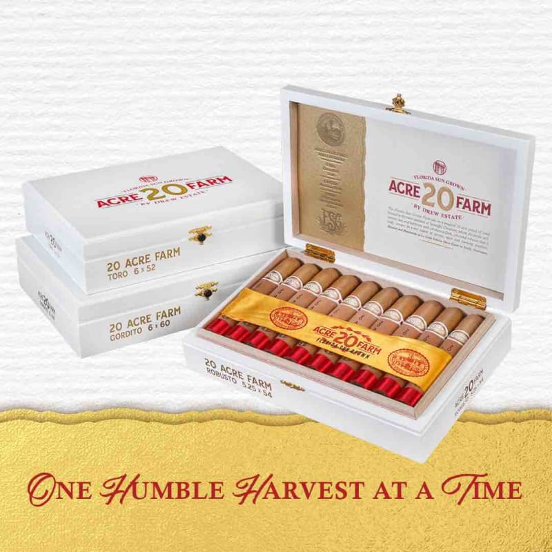 Cigar News: Drew Estate Sends Cigar Named 20 Acre Farm to Retailers Image