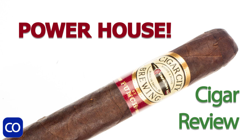 Punch Cigar City Brewing Maduro Toro Cigar Review Image