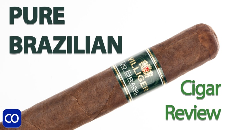 Villiger Do Brasil Maduro Robusto Cigar Review Image