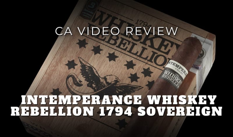 CA Review Panel: Roma Craft Whiskey Rebellion Intemperance 1794 Sovereign Cigar Review (Video) Image
