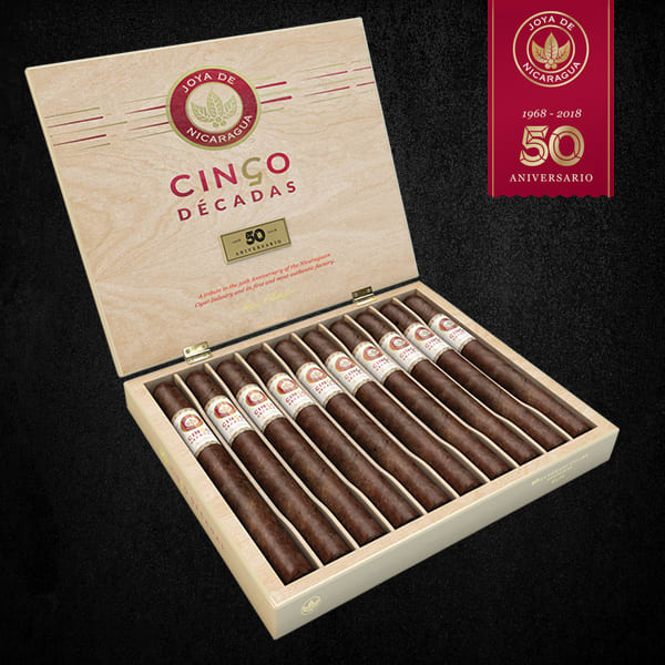 Cigar News: Joya de Nicaragua Announces Cinco Décadas Release for 2021 Image