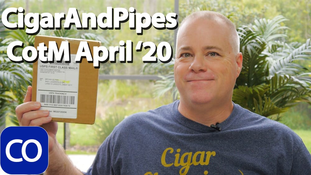 CigarAndPipes April 2020 Cigar Of The Month Club Featured Image