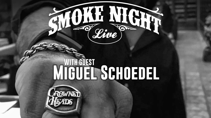 Smoke Night LIVE – with Crowned Heads Miguel Schoedel Image
