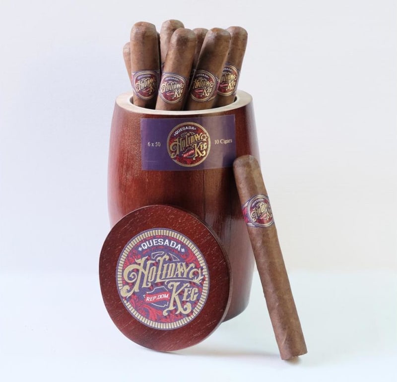 Cigar News: Quesada Holiday Keg 2022 Edition Announced Image