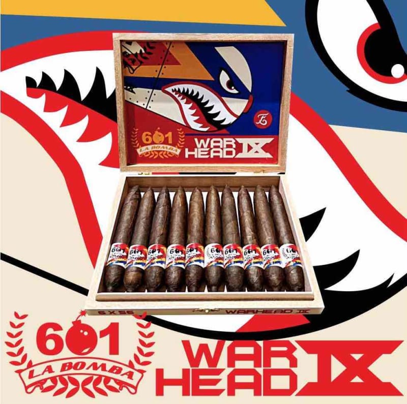 Cigar News: Espinosa Cigars Releases 601 La Bomba Warhead IX Image