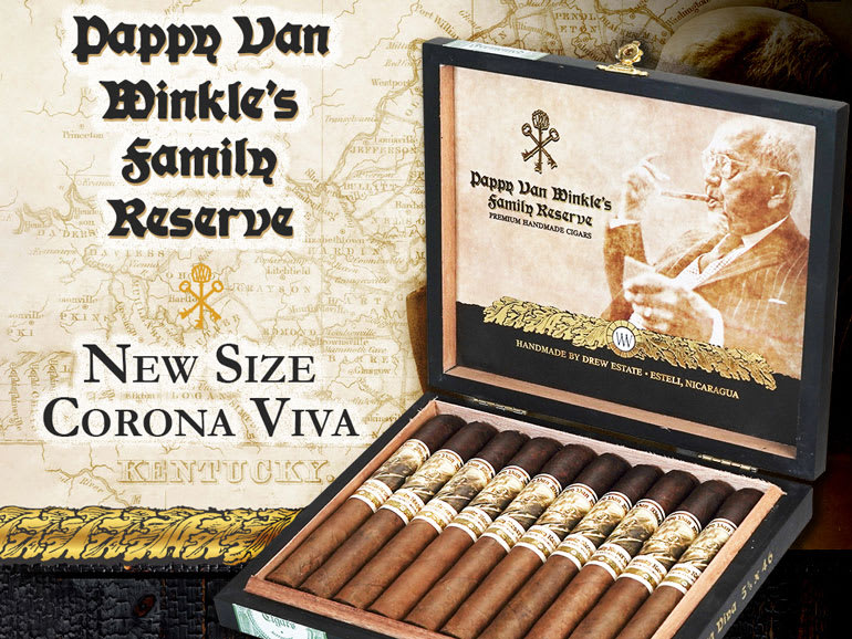 Drew Estate Introduces All-New Pappy Van Winkle Image