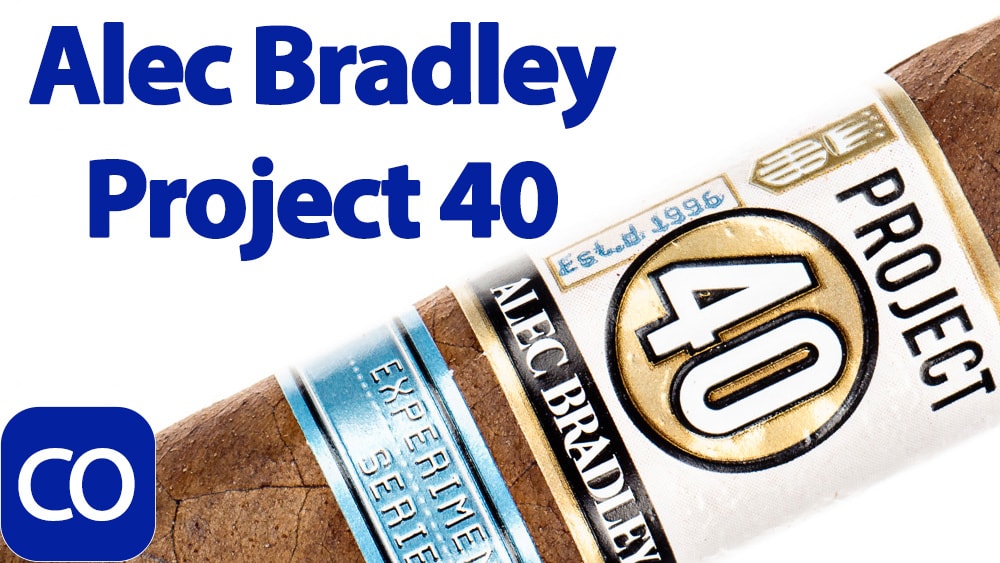 Alec Bradley Experimental Series Project 40 Robusto Cigar Review Featured Image