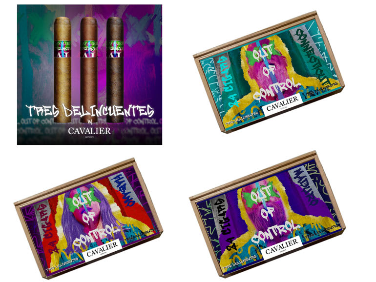 Cavalier Genève Cigars Introducing Tres Delincuentes Line at TPE Image