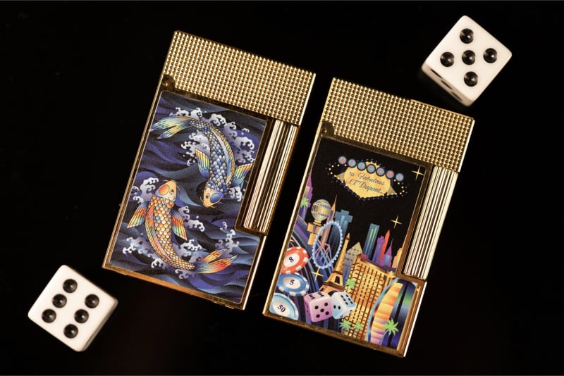 S.T.Dupont Creates Ligne 2 High Roller, Koi Colorways Image