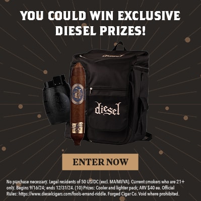 Calling all Diesel Disciples: Take on Diesel’s Fool’s Errand challenge for your chance to win exclusive Diesel prizes.