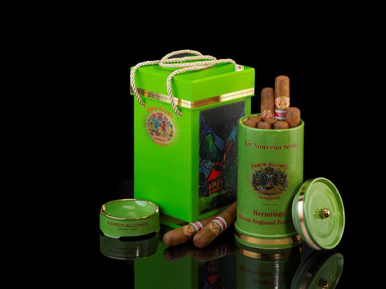 Ramon Allones Hermitage Art Nouveau jar Image