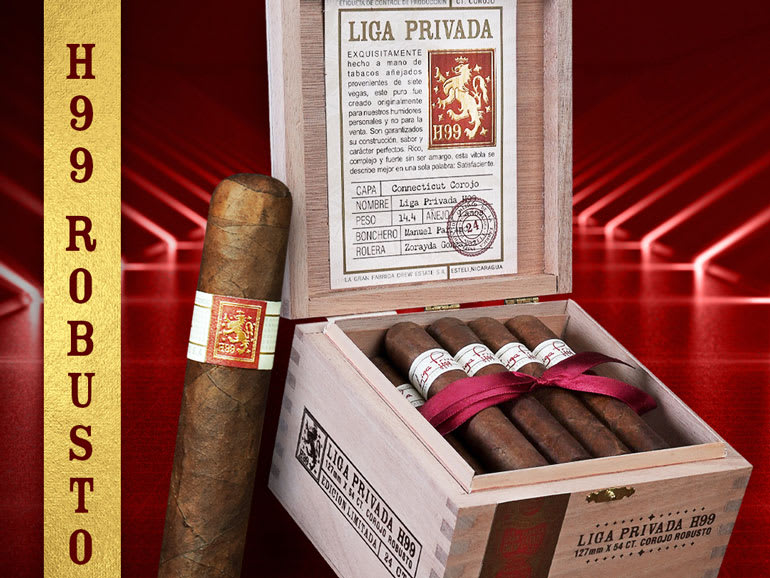 Drew Estate Releases Liga Privada H99 Connecticut Corojo Robusto Image