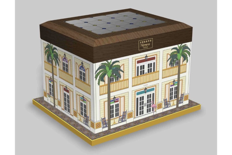 Arturo Fuente Hemingway OpusX Debuting in Special Elie Bleu Humidor Image