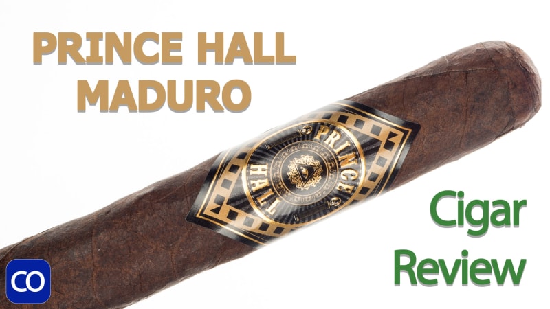 Blanco Prince Hall Maduro Compass Cigar Review Image