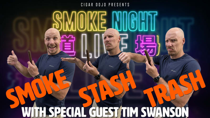 Smoke Night Live – Smoke, Stash, or Trash, with Tim Swanson Image