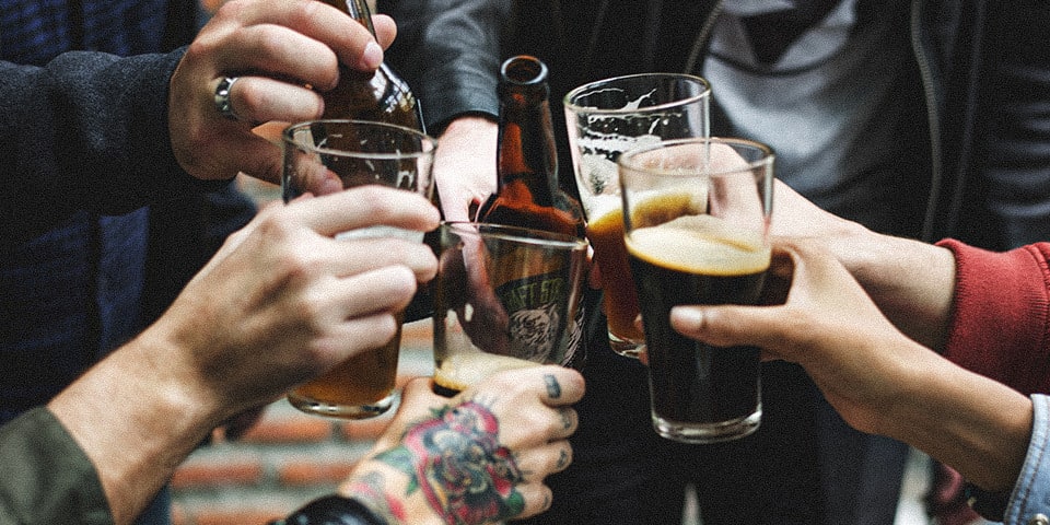 Beer and Cigars group image Group Photo