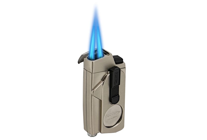 Vector Adds Nickel Satin Finish to XCaliber Lighter Image