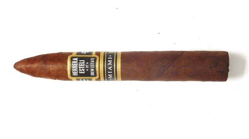 Agile Cigar Review Herrera Estelí Miami Piramide Fino by Drew Estate Image