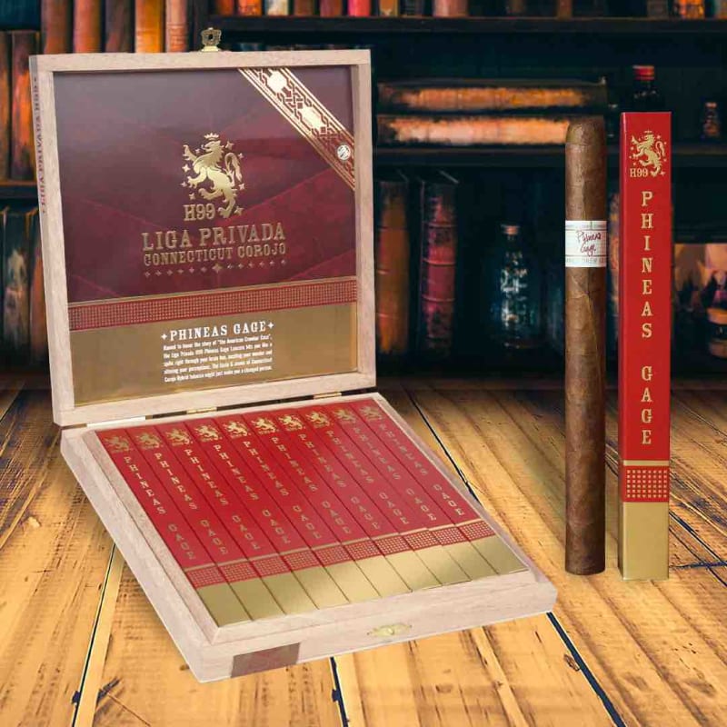 Cigar News: Drew Estate Adds Liga Privada H99 Connecticut Corojo Phineas Gage Image