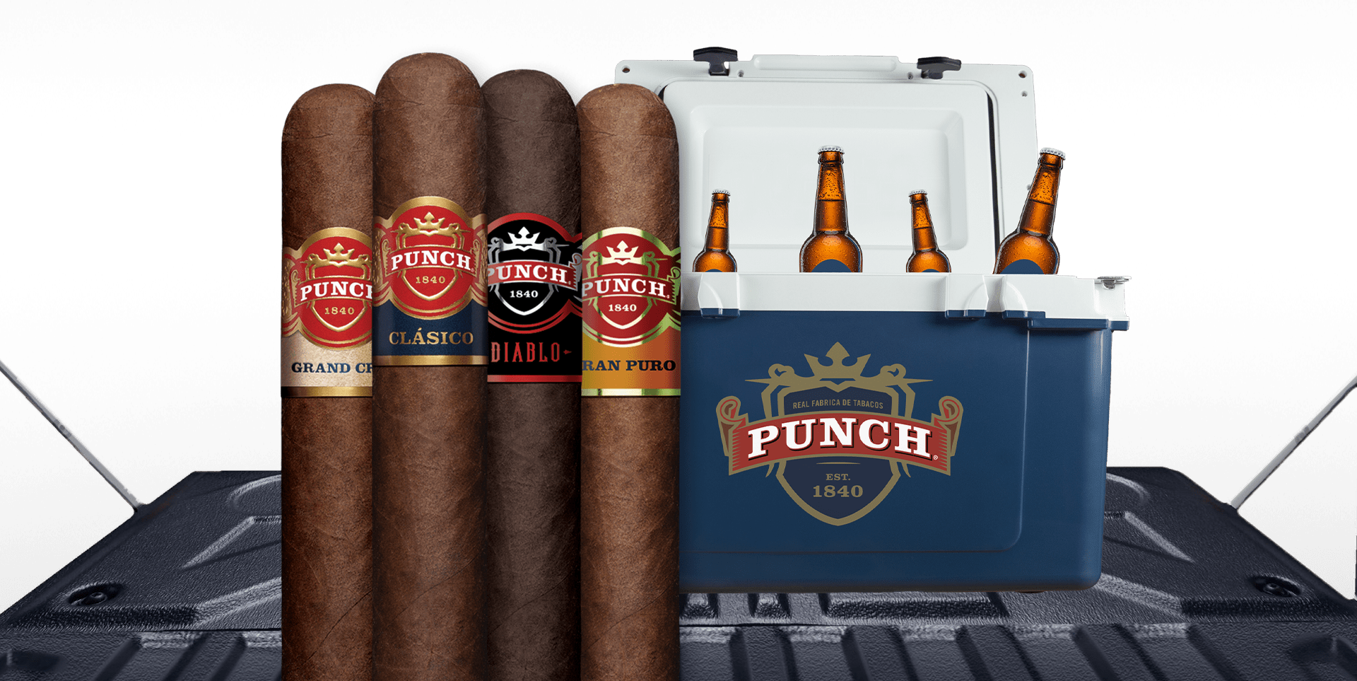 Punch Cigars pack and Cooler