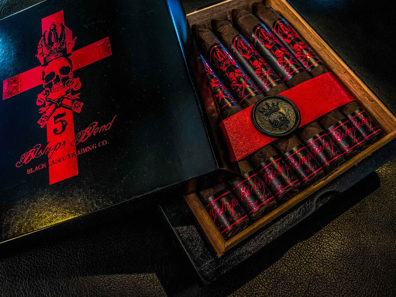 Cigar News: Black Label Trading Company Ships Bishops Blend 5 Year Anniversary Image