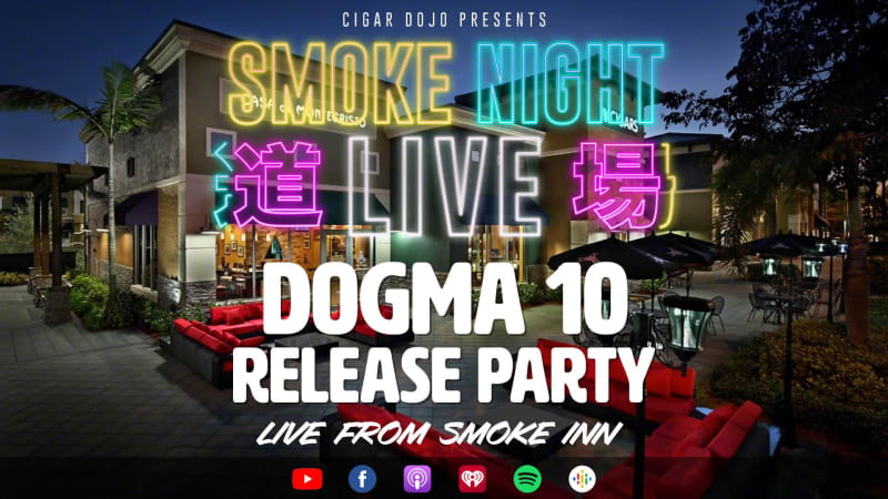 Smoke Night Live – DOGMA 10 Release Party Image