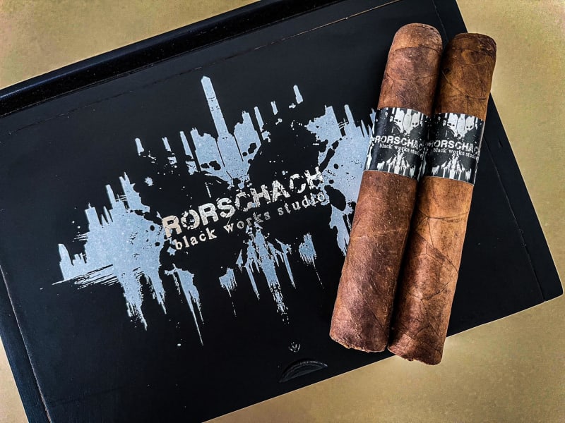 Cigar News: Oveja Negra Brands Adds Black Works Studio Rorschach Short Robusto Image