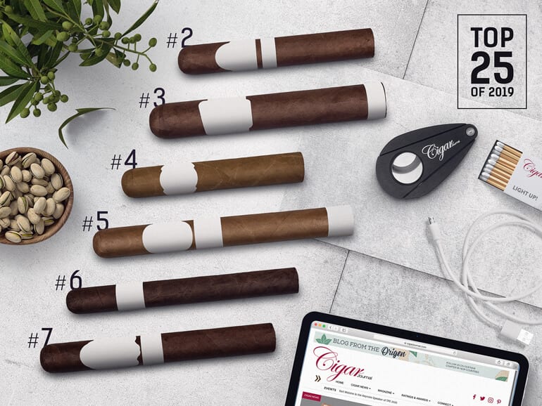 CIGAR JOURNAL’S TOP 25 CIGARS OF 2019 7 TO 2 Cigar World