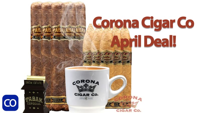 Corona Cigar Co April Deal! Image