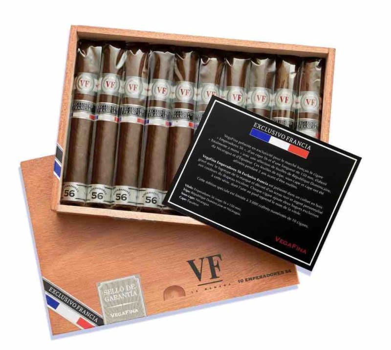 Cigar News: VegaFina Emperadores 56 Francia Announced Image