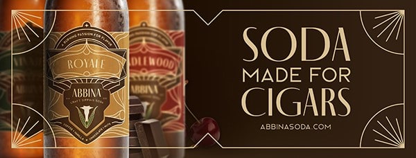 Abbina Craft Sipping Soda Designed to Pair with Cigars | Cigar News Image