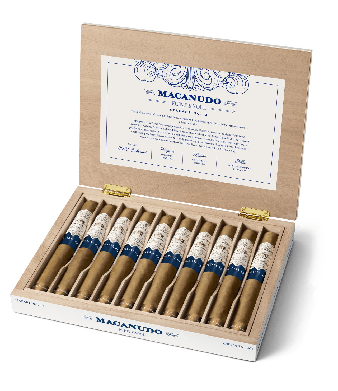 Macanudo Estate Reserve Release No. 3 Box Image
