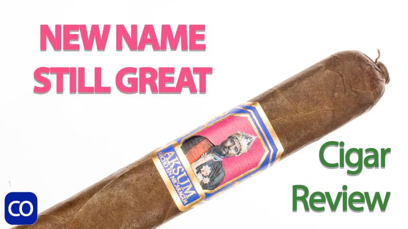 Foundation Aksum Claro Corona Gorda Cigar Review Image