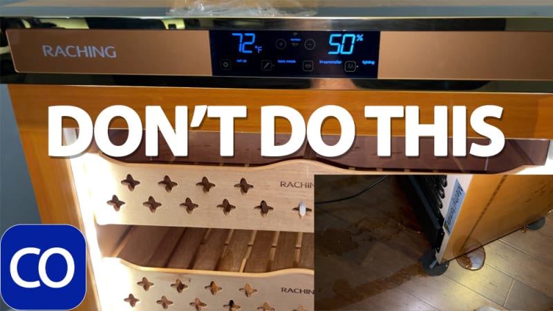 Raching MON1800A Humidor Setup & Features Image