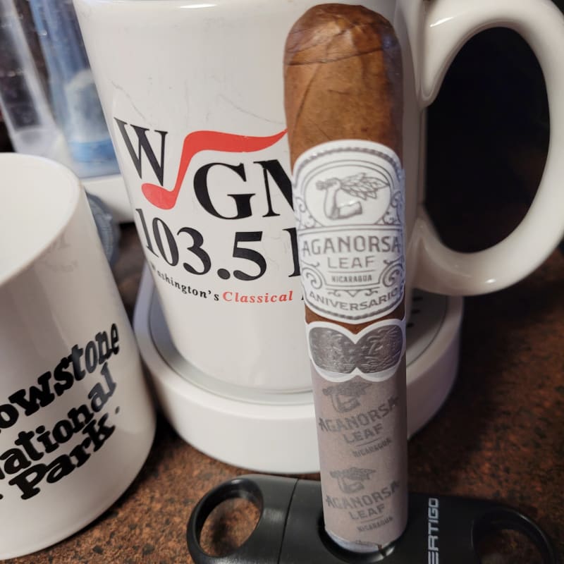 Aganorsa Leaf Anniversario Corojo Gran Robusto 1