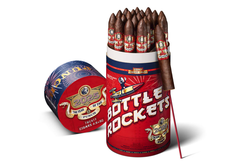 Punch Celebrating Lunar New Year with Bottle Rocket Image