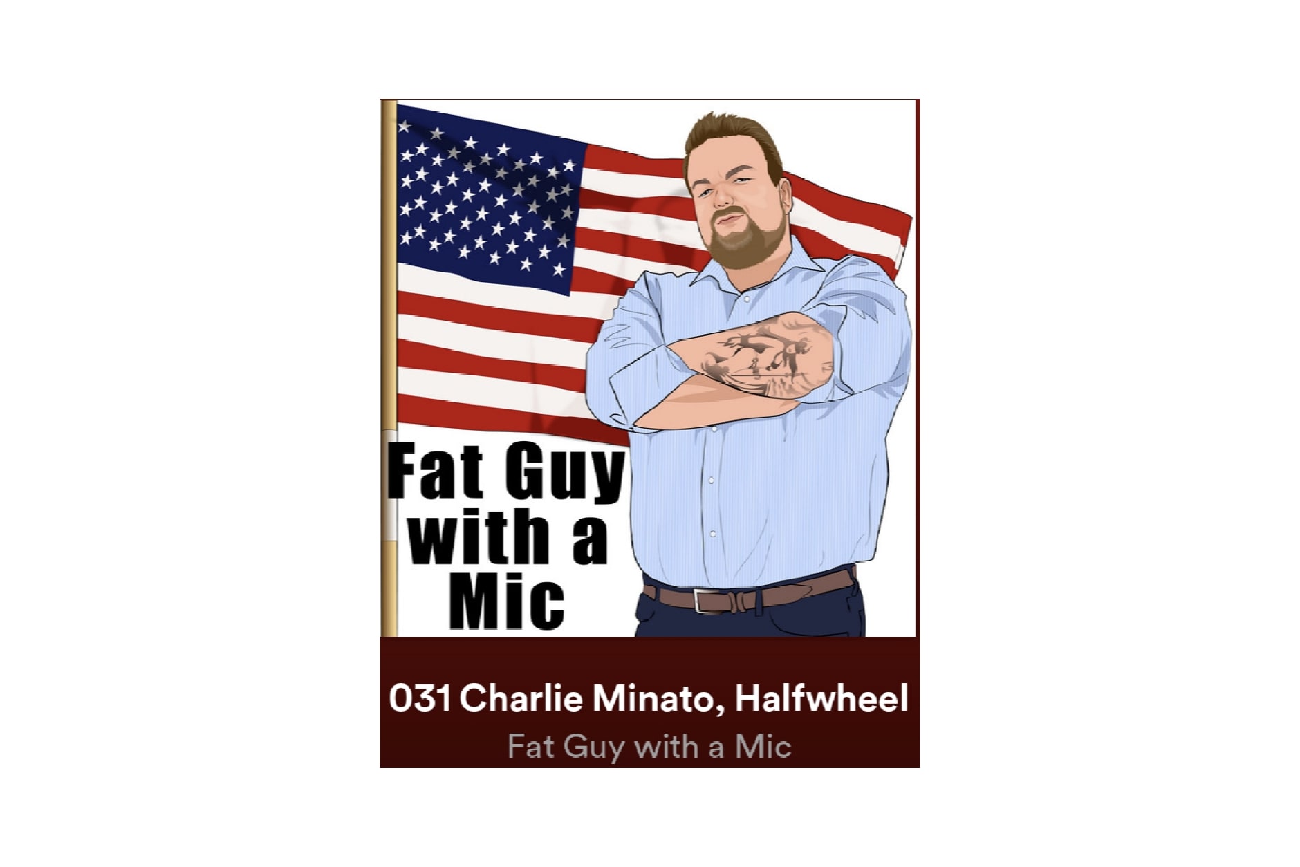Listen: Charlie Minato on Fat Guy with a Mic Podcast Featured Image